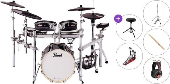 Elektronisch drumstel Pearl P-EM-53HB e/Merge Hybrid Standard SET Black Elektronisch drumstel - 1