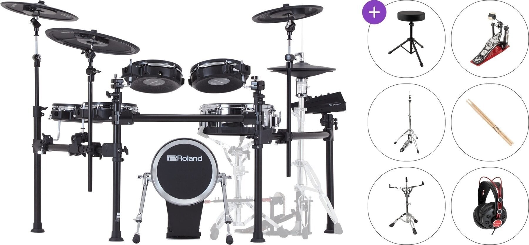 Set de tobe electronice Roland TD713 Standard SET Set de tobe electronice