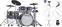 Set Batteria Elettronica Roland VAD716 Standard SET Gloss Ebony Set Batteria Elettronica