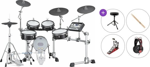 Комплект електронни барабани Yamaha DTX10K-M Standard SET Black Forest Комплект електронни барабани - 1