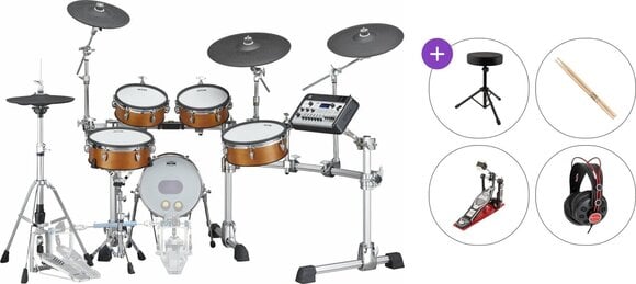 Set de tobe electronice Yamaha DTX10K-M Standard SET Real Wood Set de tobe electronice - 1