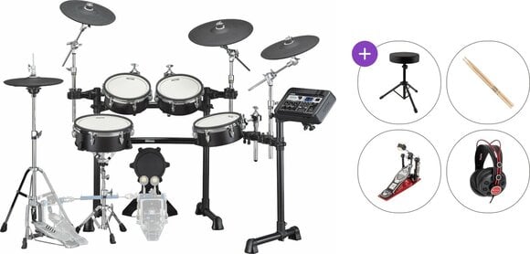 Комплект електронни барабани Yamaha DTX8K-X Standard SET Black Forest Комплект електронни барабани - 1