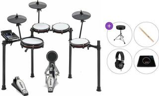 Ηλεκτρονικό Ντραμκιτ Alesis Nitro Max Kit Premium SET Black Ηλεκτρονικό Ντραμκιτ