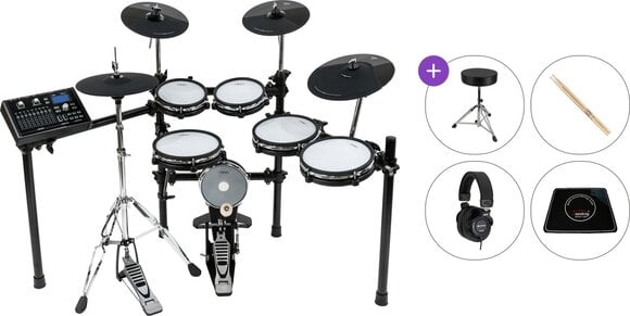 Ηλεκτρονικό Ντραμκιτ NRG EDK-400 Studio Kit Premium SET Black Ηλεκτρονικό Ντραμκιτ - 1