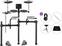 Elektronisk trommesæt Roland TD-02K Premium SET White Elektronisk trommesæt