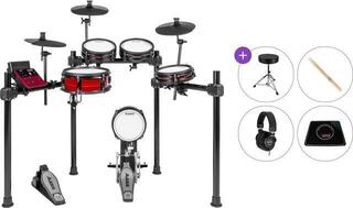 E-Drum Set Alesis Nitro Pro Kit Premium SET Black E-Drum Set