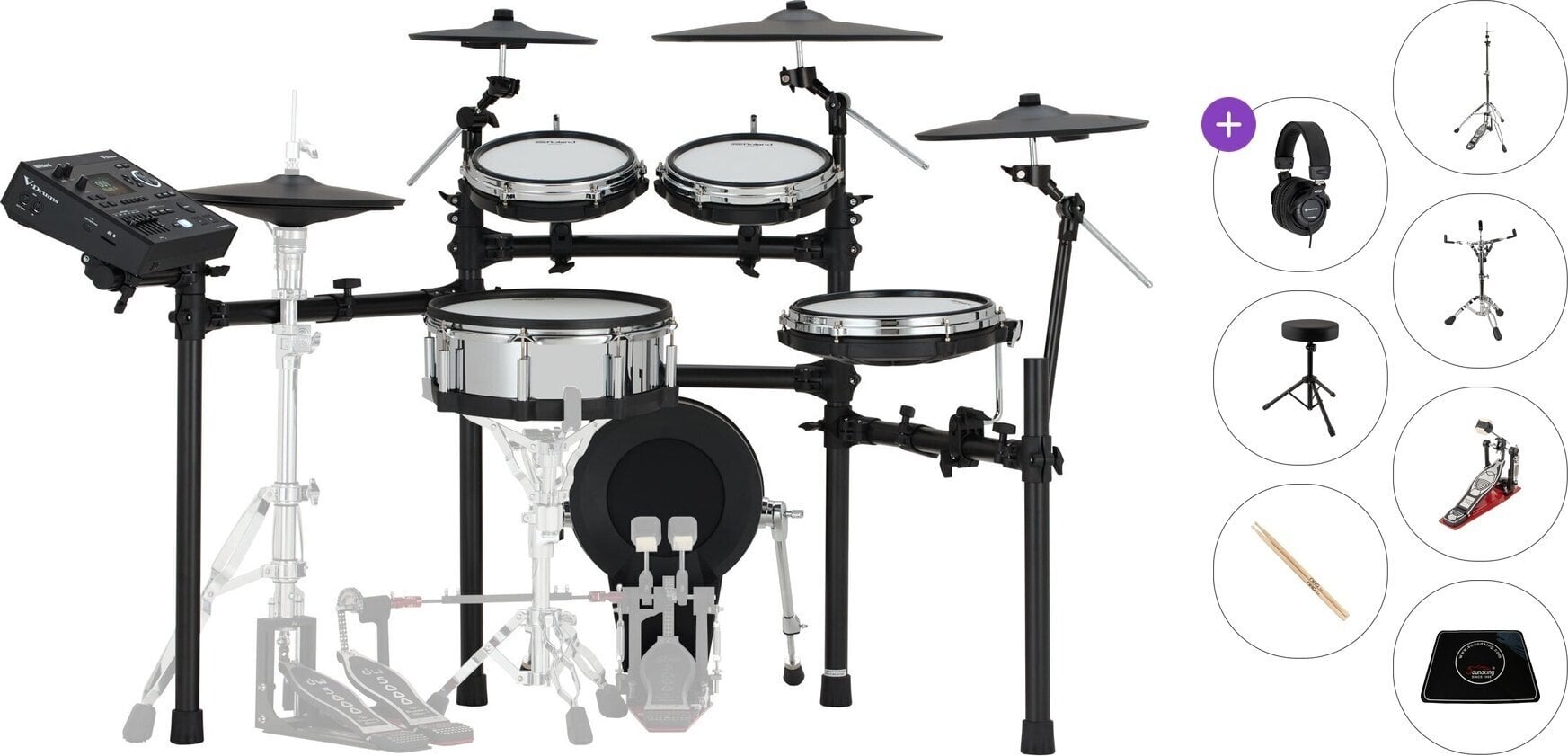 Set Batteria Elettronica Roland TD516 Premium SET Black Set Batteria Elettronica