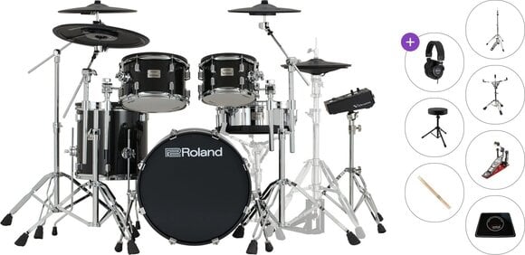 Set Batteria Elettronica Roland VAD516 Premium SET Black Set Batteria Elettronica - 1