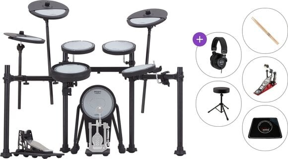 Elektronisch drumstel Roland VQD106PADS Premium SET Black Elektronisch drumstel - 1