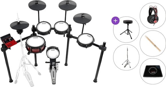 Elektronisch drumstel Alesis Nitro Ultimate Kit Premium SET Black Elektronisch drumstel - 1