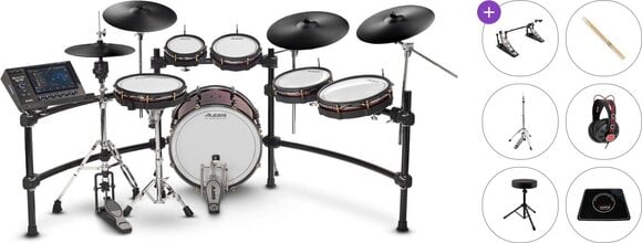 Set Batteria Elettronica Alesis Strata Prime Premium SET Black Set Batteria Elettronica - 1