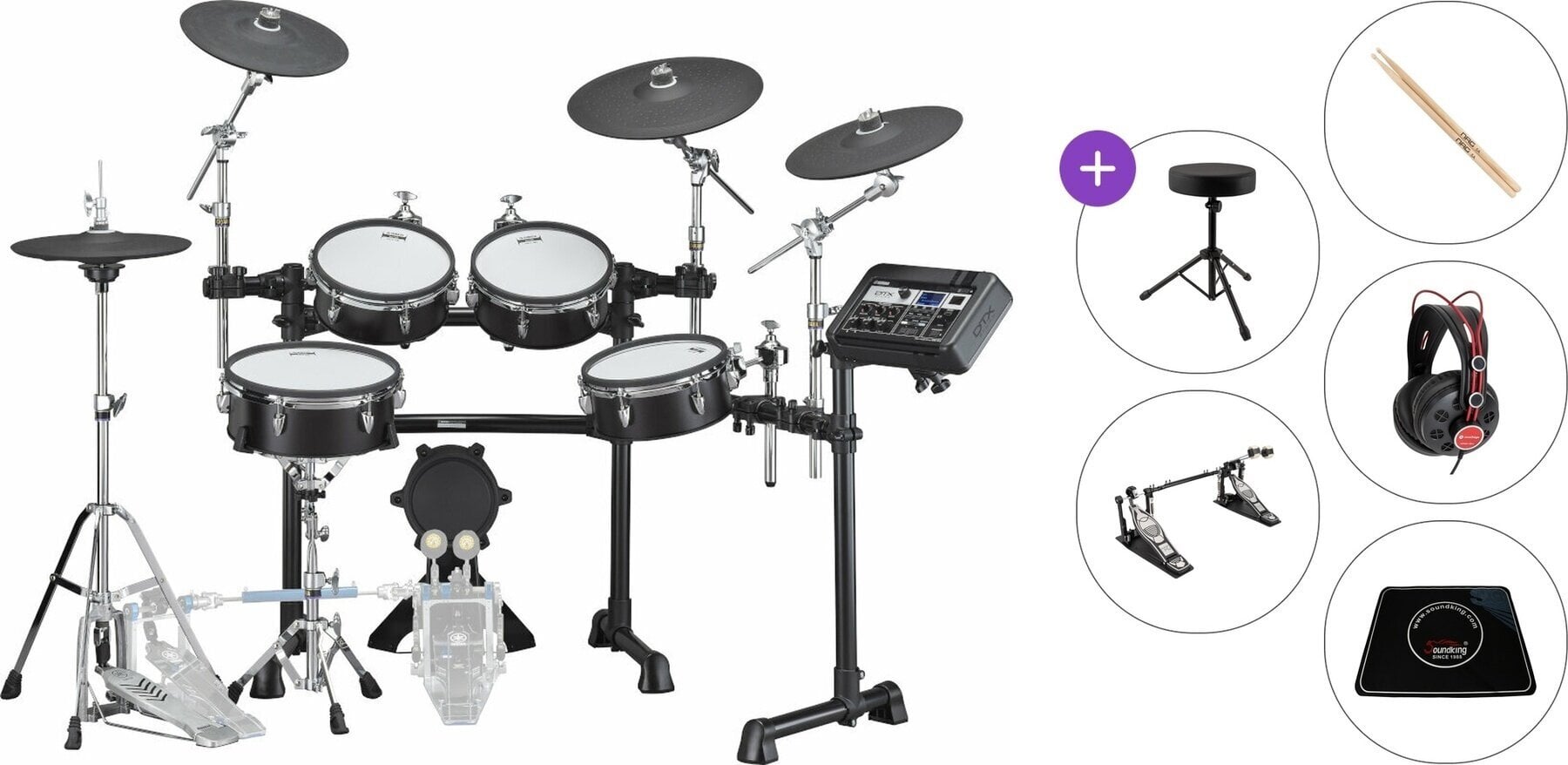 Elektronski bobni seti Yamaha DTX8K-M Premium SET Black Forest Elektronski bobni seti