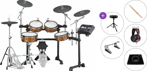 Set de tobe electronice Yamaha DTX8K-X Premium SET Real Wood Set de tobe electronice - 1