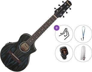 Guitalele Ibanez EWP16EWB-GAO Premium SET Galaxy Aqua Open Pore Guitalele