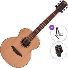 Jumbo Akustikgitarre Bromo BAA8S Standard SET Natural Jumbo Akustikgitarre
