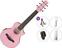 Guitalele Ibanez EWP17M2E-SMO Premium SET Strawberry Milk Open Pore Guitalele
