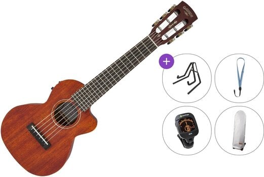 Guitalélé Gretsch G9126 ACE Premium SET Natural Guitalélé - 1