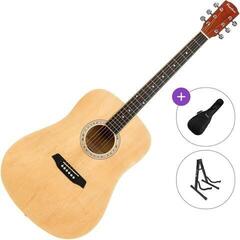 Akustikgitarre Pasadena PD-10 Standard SET Natural Akustikgitarre