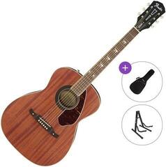 Jumbo elektro-akoestische gitaar Fender Tim Armstrong Hellcat Standard SET Natural Jumbo elektro-akoestische gitaar