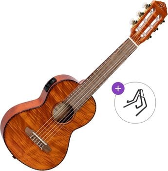 Guitalele Ortega RGLE18FMH Basic SET Natural Guitalele - 1