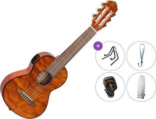 Guitalele Ortega RGLE18FMH Premium SET Natural Guitalele