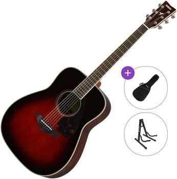 Guitarra dreadnought Yamaha FG830 Standard SET Tobacco Brown Sunburst Guitarra dreadnought - 1