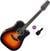 12-keelne elektroakustiline kitarr Takamine GD30CE-12 Basic SET Brown Sunburst 12-keelne elektroakustiline kitarr