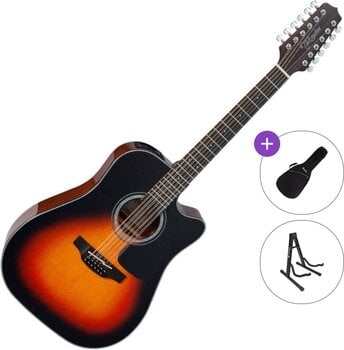 12 žičana elektroakustična gitara Takamine GD30CE-12 Standard SET Brown Sunburst 12 žičana elektroakustična gitara - 1