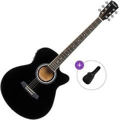 Elektroakustická gitara Jumbo Pasadena PGC-10E Basic SET Black Elektroakustická gitara Jumbo