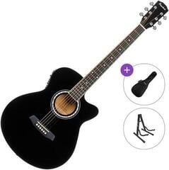Elektroakustická gitara Jumbo Pasadena PGC-10E Standard SET Black Elektroakustická gitara Jumbo