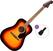 Akustikgitarre Fender California Standard Redondo Basic SET 3-Color Sunburst Akustikgitarre
