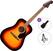 Ακουστική Κιθάρα Fender California Standard Redondo Standard SET 3-Color Sunburst Ακουστική Κιθάρα