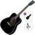 Dreadnought-kitara Yamaha F 370 Standard SET Black Dreadnought-kitara