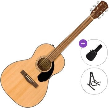 Folkkitarr Fender CP-60S Parlor WN Standard SET Natural Folkkitarr - 1