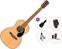 Folk-kitara Fender CP-60S Parlor WN Premium SET Natural Folk-kitara