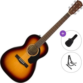 Folkkitarr Fender CP-60S Parlor WN Standard SET Sunburst Folkkitarr - 1