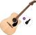 elektroakustiline kitarr Fender California Standard Redondo CE Basic SET Natural elektroakustiline kitarr