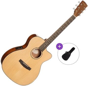 Chitarra Semiacustica Jumbo Cort L60CE Basic SET Natural Gloss Chitarra Semiacustica Jumbo - 1