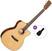 Chitarra Semiacustica Jumbo Cort L60CE Basic SET Natural Gloss Chitarra Semiacustica Jumbo