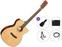 Chitarra Semiacustica Jumbo Cort L60CE Premium SET Natural Gloss Chitarra Semiacustica Jumbo