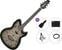Elektro-akustična jumbo Ibanez TCY10PA-BKB Premium SET Transparent Brown Black Burst Elektro-akustična jumbo