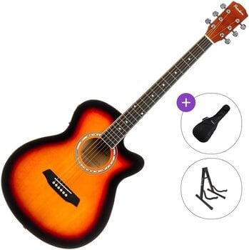 elektroakustinė gitara Pasadena PGC-10E Standard SET Vintage Sunburst elektroakustinė gitara - 1