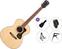 Jumbo akustična gitara Guild OM-340 Premium SET Natural Jumbo akustična gitara