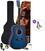 Dreadnought Guitar SX SD104KBUS Basic SET Blue Sunburst Dreadnought Guitar