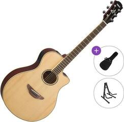 elektroakustiskā ģitāra Yamaha APX600 Standard SET Natural elektroakustiskā ģitāra