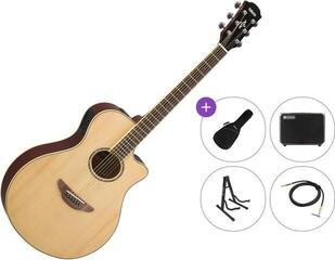 elektroakustiskā ģitāra Yamaha APX600 Premium SET Natural elektroakustiskā ģitāra