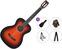Folk Guitar Valencia VA434 Premium SET Classic Sunburst Folk Guitar