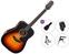 Dreadnought-kitara Takamine GD30 Premium SET Brown Sunburst Dreadnought-kitara