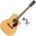 12-keelne elektroakustiline kitarr Fender CD-140SCE WN 12 Basic SET Natural 12-keelne elektroakustiline kitarr