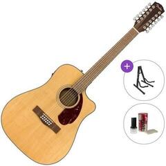 12 strunska elektroakustična kitara Fender CD-140SCE WN 12 Standard SET Natural 12 strunska elektroakustična kitara